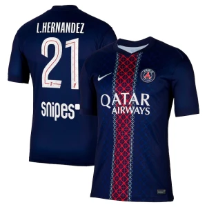 Fotbalové Dresy Paris Saint-Germain PSG L. Hernandez #21 Domácí 2025/26