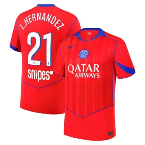 Fotbalové Dresy Paris Saint-Germain PSG L. Hernandez #21 Třetí 2025/26