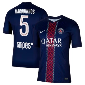 Fotbalové Dresy Paris Saint-Germain PSG Marquinhos #5 Domácí 2025/26