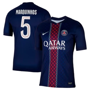 Fotbalové Dresy Paris Saint-Germain PSG Marquinhos #5 Domácí Cup 2025/26