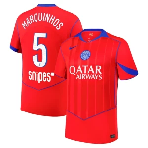 Fotbalové Dresy Paris Saint-Germain PSG Marquinhos #5 Třetí 2025/26