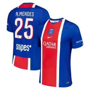 Fotbalové Dresy Paris Saint-Germain PSG N.Mendes #25 Domácí 2026-27