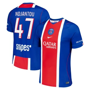 Fotbalové Dresy Paris Saint-Germain PSG Ndjantou #47 Domácí 2026-27