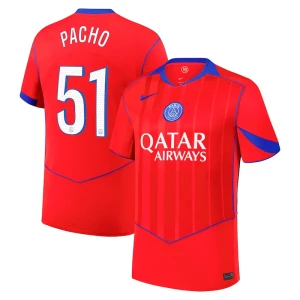 Fotbalové Dresy Paris Saint-Germain PSG Pacho #51 Třetí Cup 2025/26