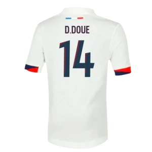 Fotbalové Dresy Paris Saint-Germain PSG Sponsorless - D. Doue #14 Venkovní 2025/26