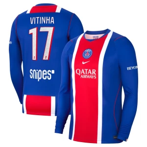 Fotbalové Dresy Paris Saint-Germain PSG Vitinha #17 Domácí 2026-27 Dlouhý Rukáv