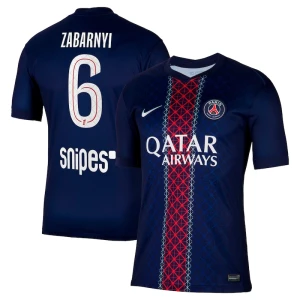 Fotbalové Dresy Paris Saint-Germain PSG Zabarnyi #6 Domácí Cup 2025/26