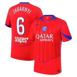 Fotbalové Dresy Paris Saint-Germain PSG Zabarnyi #6 Třetí 2025/26