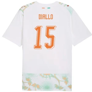 Fotbalové Dresy Pobřeží Slonoviny Diallo #15 MS 2026 Venkovní