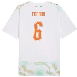 Fotbalové Dresy Pobřeží Slonoviny Fofana #6 MS 2026 Venkovní
