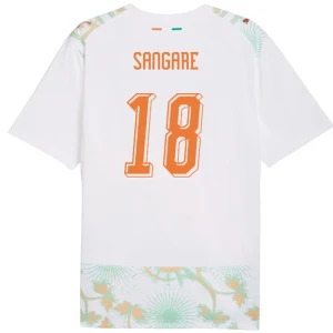 Fotbalové Dresy Pobřeží Slonoviny Sangare #18 MS 2026 Venkovní