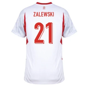 Fotbalové Dresy Polsko Zalewski #21 Domácí 2026