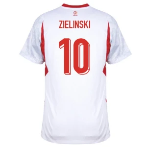Fotbalové Dresy Polsko Zielinski #10 Domácí 2026