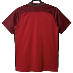 Fotbalové Dresy Portugalsko 2016 UEFA Euro Retro Domácí