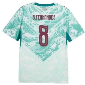 Fotbalové Dresy Portugalsko Bruno Fernandes #8 MS 2026 Venkovní