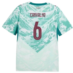 Fotbalové Dresy Portugalsko Carvalho #6 MS 2026 Venkovní