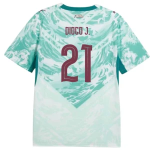 Fotbalové Dresy Portugalsko Diogo J. #21 MS 2026 Venkovní