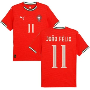 Fotbalové Dresy Portugalsko Joao Felix #11 Domácí 2025