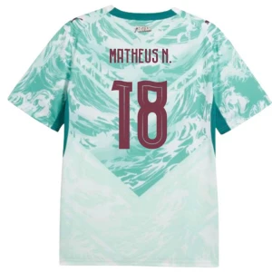 Fotbalové Dresy Portugalsko Matheus N. #18 MS 2026 Venkovní