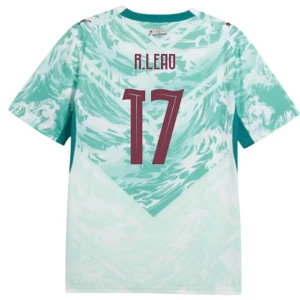 Fotbalové Dresy Portugalsko R. Leao #17 MS 2026 Venkovní