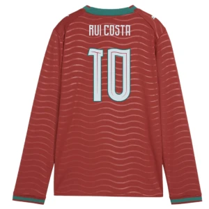 Fotbalové Dresy Portugalsko Rui Costa #10 MS 2026 Domácí Dlouhý Rukáv