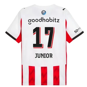 Fotbalové Dresy PSV Eindhoven Junior #17 Domácí 2025/26