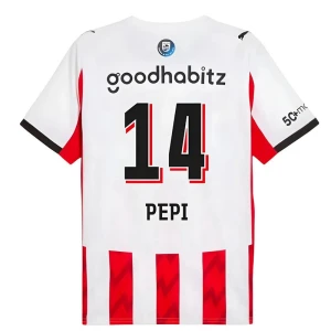 Fotbalové Dresy PSV Eindhoven Pepi #14 Domácí 2025/26