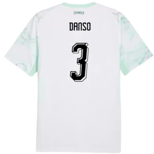 Fotbalové Dresy Rakousko Danso #3 MS 2026 Venkovní