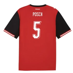 Fotbalové Dresy Rakousko Posch #5 MS 2026 Domácí