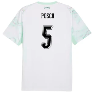 Fotbalové Dresy Rakousko Posch #5 MS 2026 Venkovní