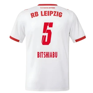Fotbalové Dresy RB Leipzig Bitshiabu #5 Domácí 2025/26