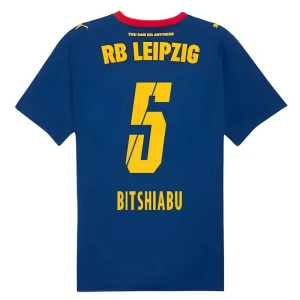 Fotbalové Dresy RB Leipzig Bitshiabu #5 Venkovní 2025/26