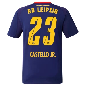 Fotbalové Dresy RB Leipzig Castello Jr. #23 Venkovní 2025/26