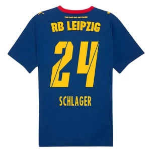 Fotbalové Dresy RB Leipzig Schlager #24 Venkovní 2025/26