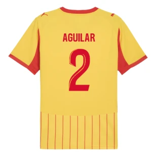 Fotbalové Dresy RC Lens Aguilar #2 Domácí 2025/26