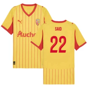 Fotbalové Dresy RC Lens Said #22 Domácí 2025/26