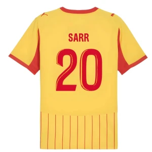 Fotbalové Dresy RC Lens Sarr #20 Domácí 2025/26