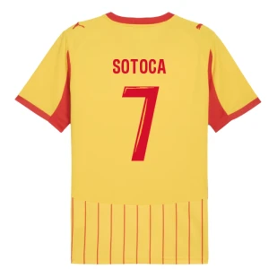Fotbalové Dresy RC Lens Sotoca #7 Domácí 2025/26