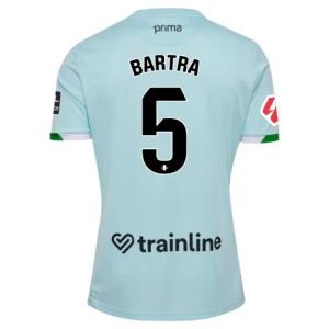 Fotbalové Dresy Real Betis Bartra #5 Venkovní 2025/26