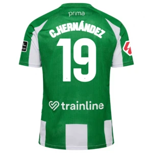 Fotbalové Dresy Real Betis C. Hernandez #19 Domácí 2025/26