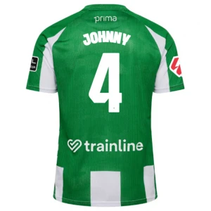 Fotbalové Dresy Real Betis Johnny #4 Domácí 2025/26