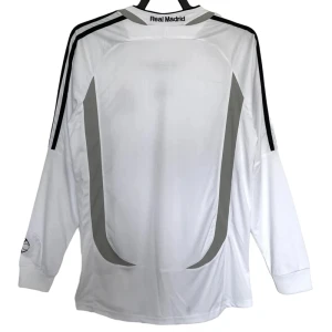 Fotbalové Dresy Real Madrid 2006-07 Retro Domácí Dlouhý Rukáv