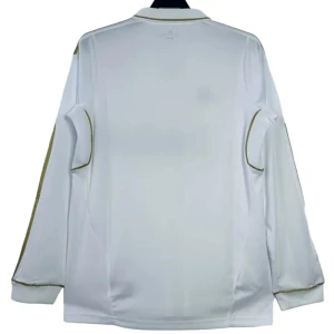 Fotbalové Dresy Real Madrid 2011-12 Retro Domácí Dlouhý Rukáv