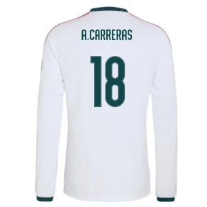 Fotbalové Dresy Real Madrid A. Carreras #18 Domácí 2026-27 Dlouhý Rukáv