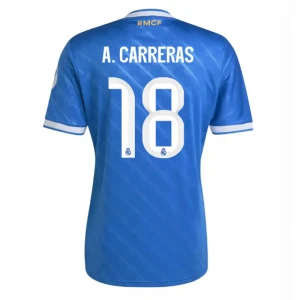 Fotbalové Dresy Real Madrid A. Carreras #18 Třetí 2025/26