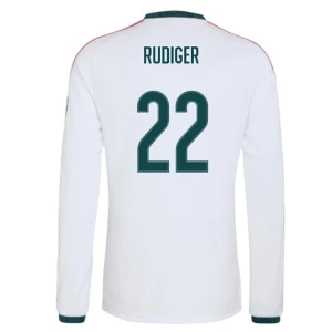 Fotbalové Dresy Real Madrid Antonio Rudiger #22 Domácí 2026-27 Dlouhý Rukáv