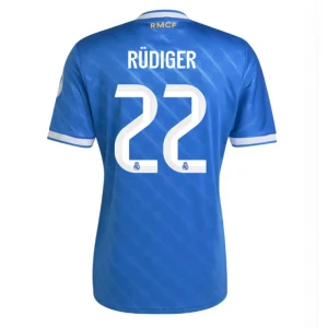 Fotbalové Dresy Real Madrid Antonio Rudiger #22 Třetí 2025/26