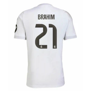 Fotbalové Dresy Real Madrid Brahim #21 Domácí 2025/26