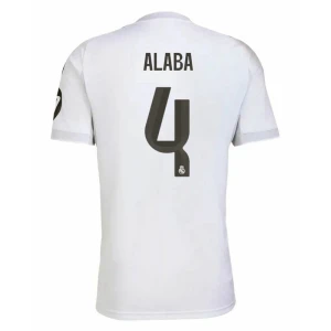 Fotbalové Dresy Real Madrid David Alaba #4 Domácí 2025/26