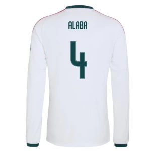 Fotbalové Dresy Real Madrid David Alaba #4 Domácí 2026-27 Dlouhý Rukáv